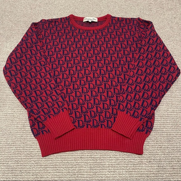 Dior Rare Vintage Trotter Monogram Sweater - Picture 2 of 8